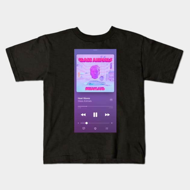 glass animals song Kids T-Shirt by Pop-clothes